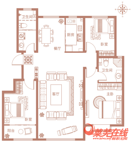 100㎡-148㎡，高新区核心楼盘香山名郡大产权户型图首次曝光！(图10)