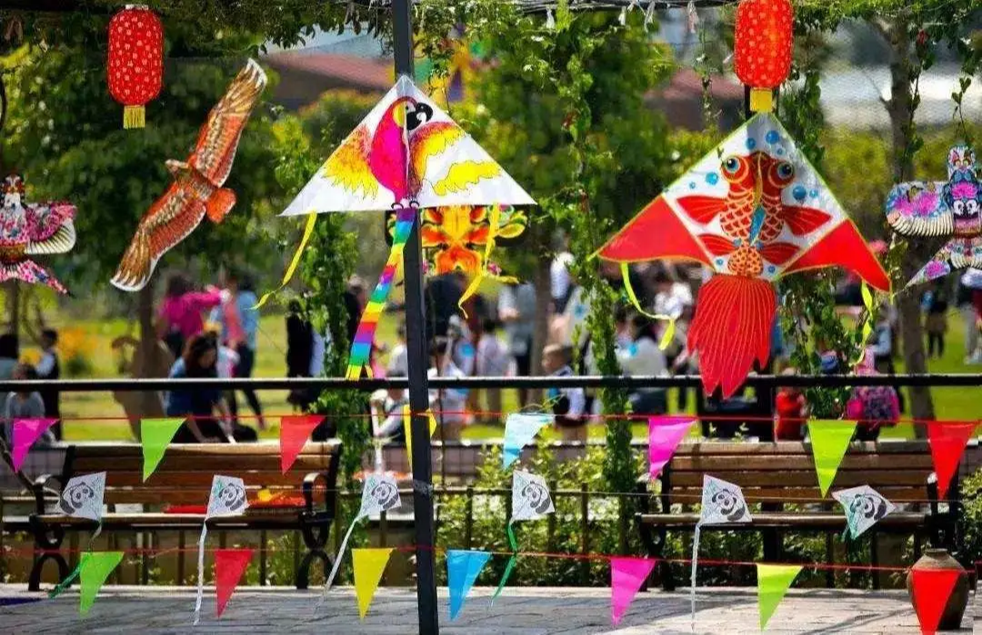 滨河学府风筝节丨亲手做一个风筝，来一场不撞衫的云上之旅吧！(图4)