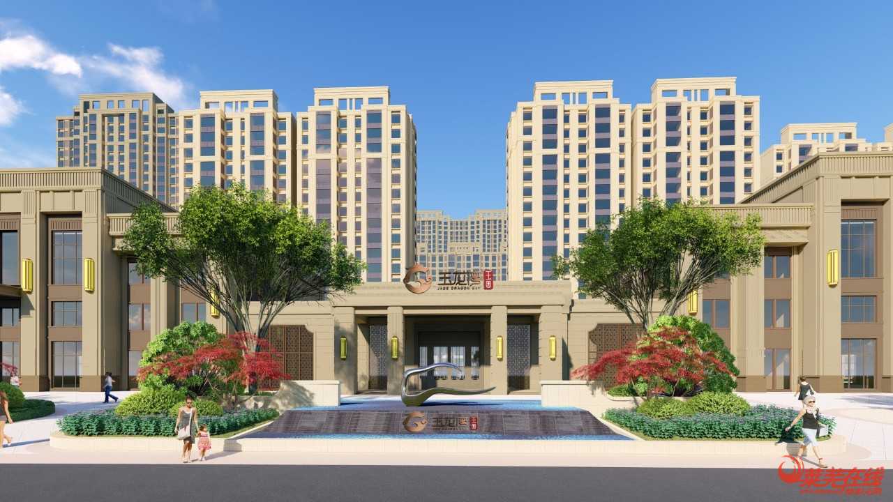 玉龙湾开发商投资建设的高新区实验学校南门道路已启动修建(图9)