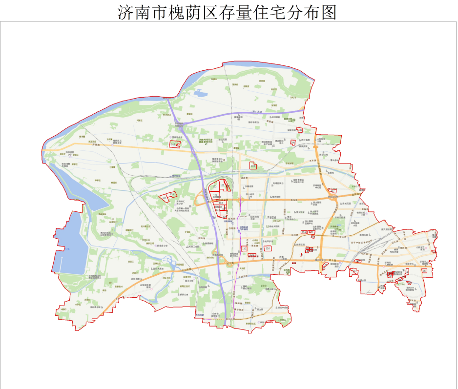 莱芜区共七宗！济南公布辖区存量住宅用地情况！附各区分布图(图5)