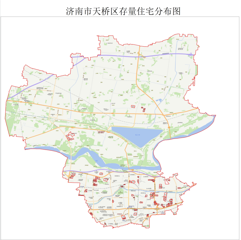 莱芜区共七宗！济南公布辖区存量住宅用地情况！附各区分布图(图7)