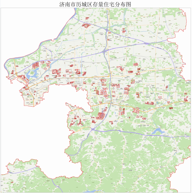 莱芜区共七宗！济南公布辖区存量住宅用地情况！附各区分布图(图8)