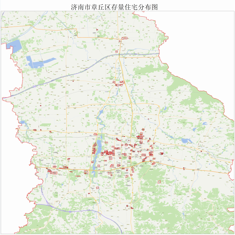 莱芜区共七宗！济南公布辖区存量住宅用地情况！附各区分布图(图10)