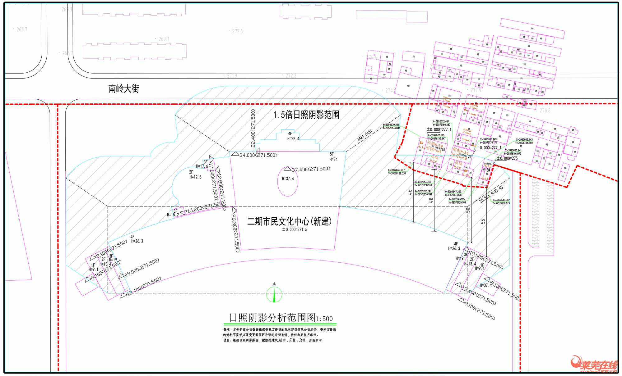 钢城新增一文体中心！济南市钢城区文体中心项目(二期)建设工程规划许可批前公示下发！(图6)