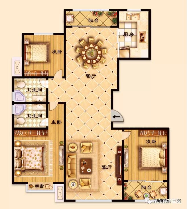 莱芜·锦祥佳苑【一梯一户】臻洋房，全城聚焦，年底冲刺中~(图5)