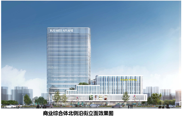 莱芜区新增一商业综合体！总建面5.69平，商业6层，办公17层！(图5)