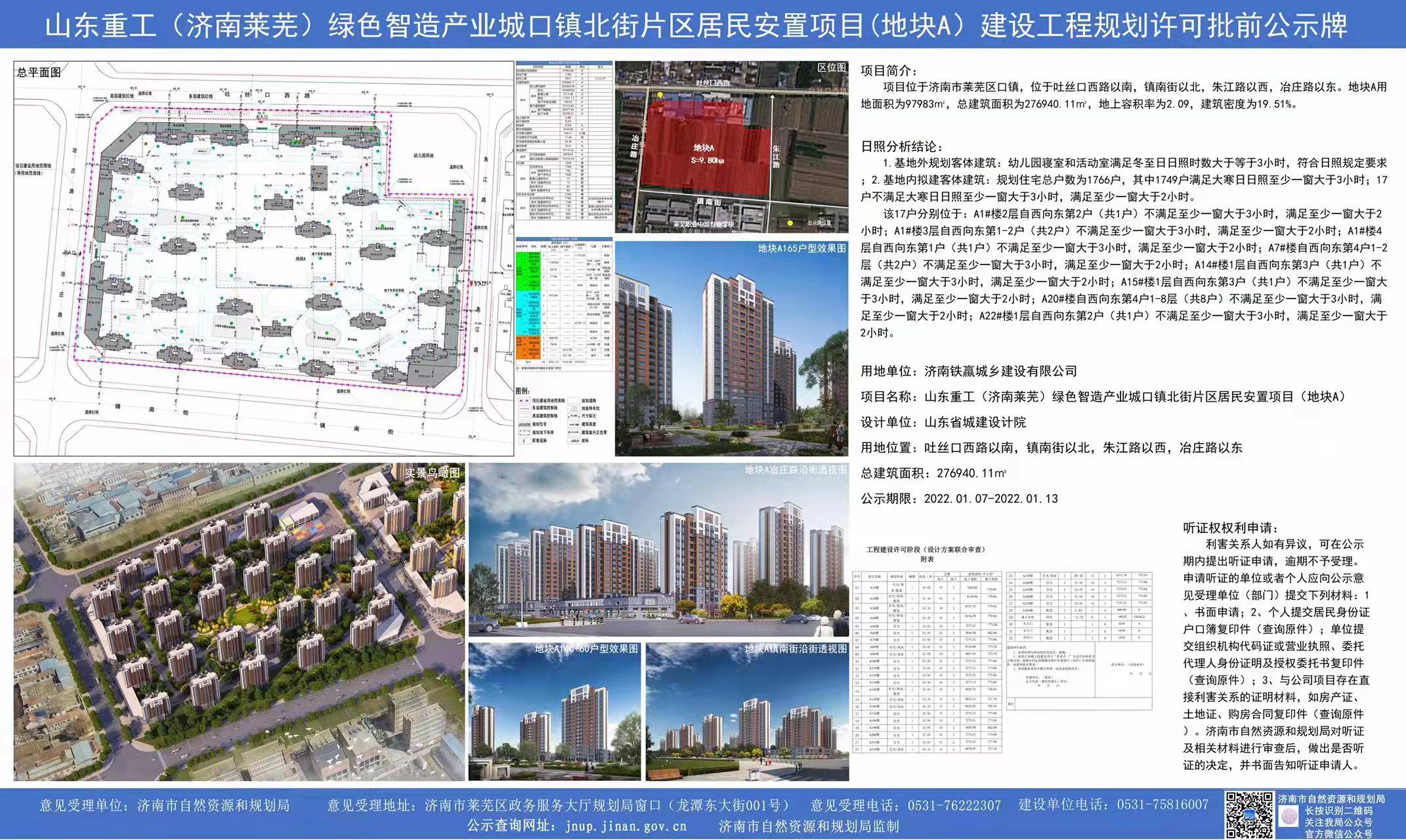 多项目规划公示下发，楼市热闹|莱芜楼市（1.3-1.9）销量一览(图7)