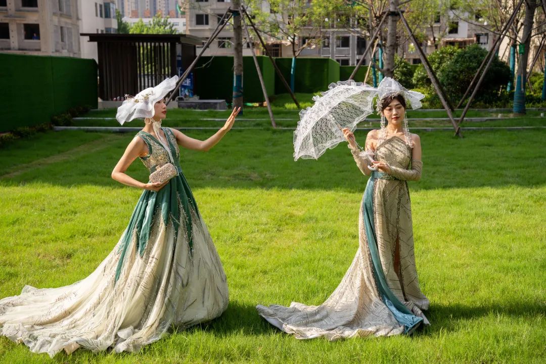 莱芜小区的内卷?凤栖台星际主题庭院大公开(图9)